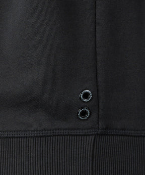 Organic Cotton Sweatshirt: Black