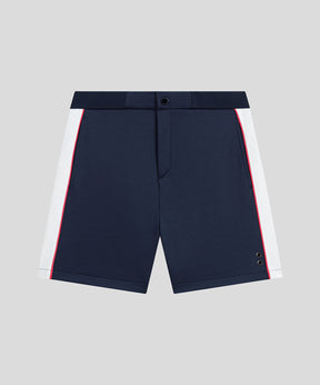 Track Shorts Side Lines: Navy
