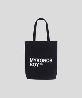Tote Bag MYKONOS BOY: Black