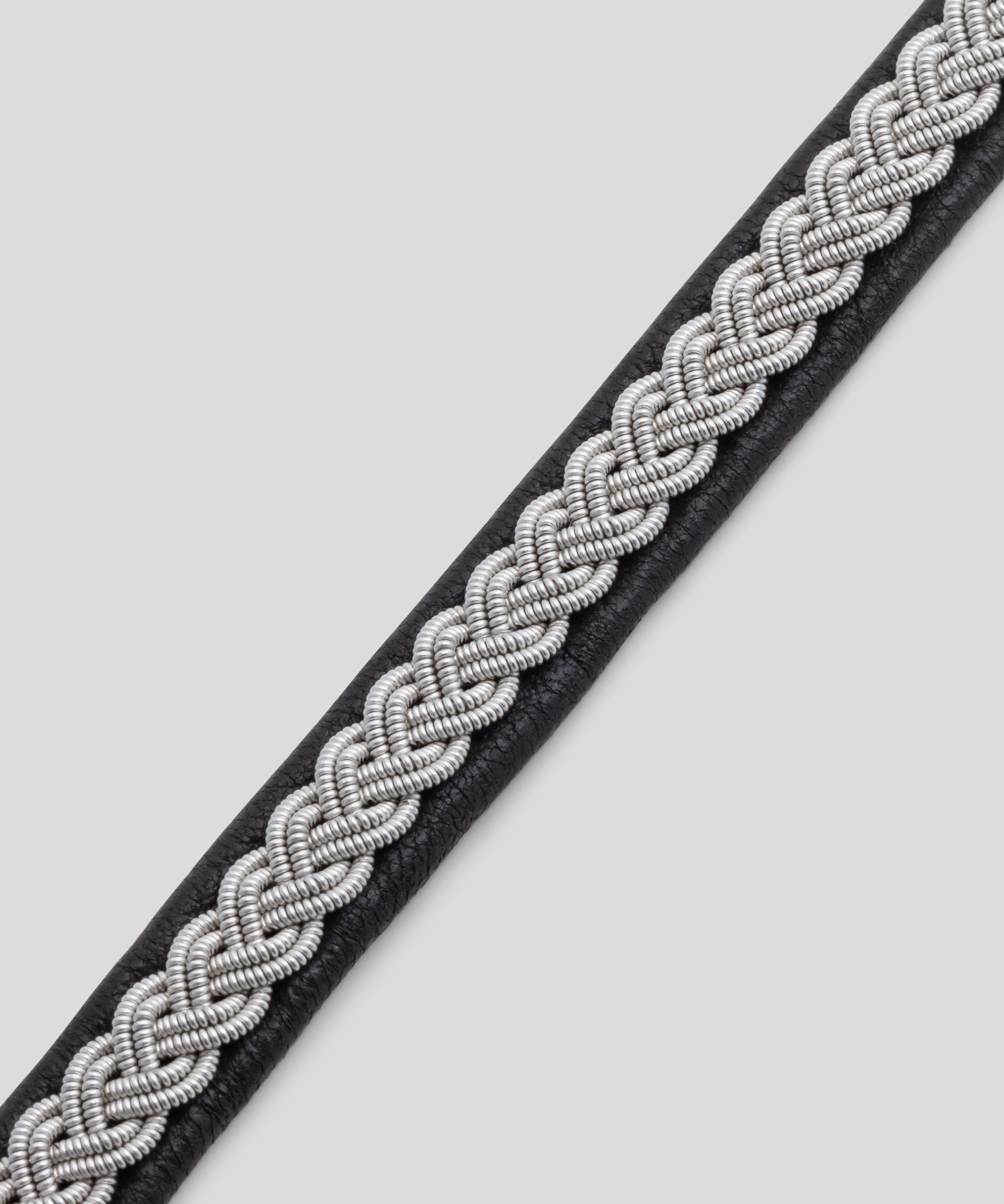 Lapland Tin Bracelet: Black