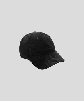 Corduroy Coach Cap "RON DORFF": Black