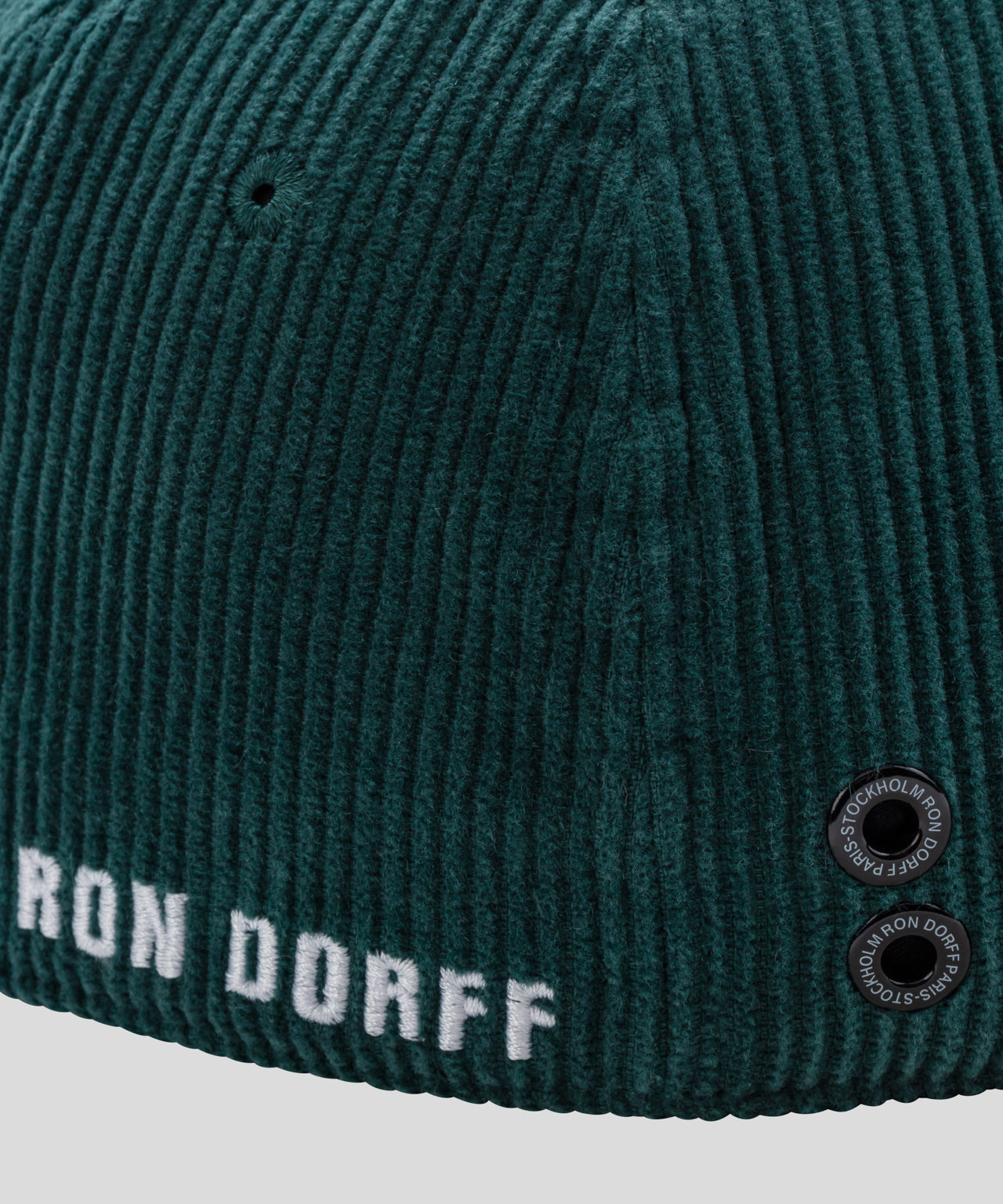 Corduroy Coach Cap: Green Night
