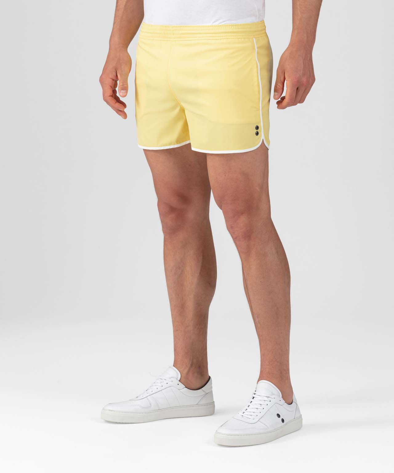 Marathon Exerciser Shorts: Scandi Yellow