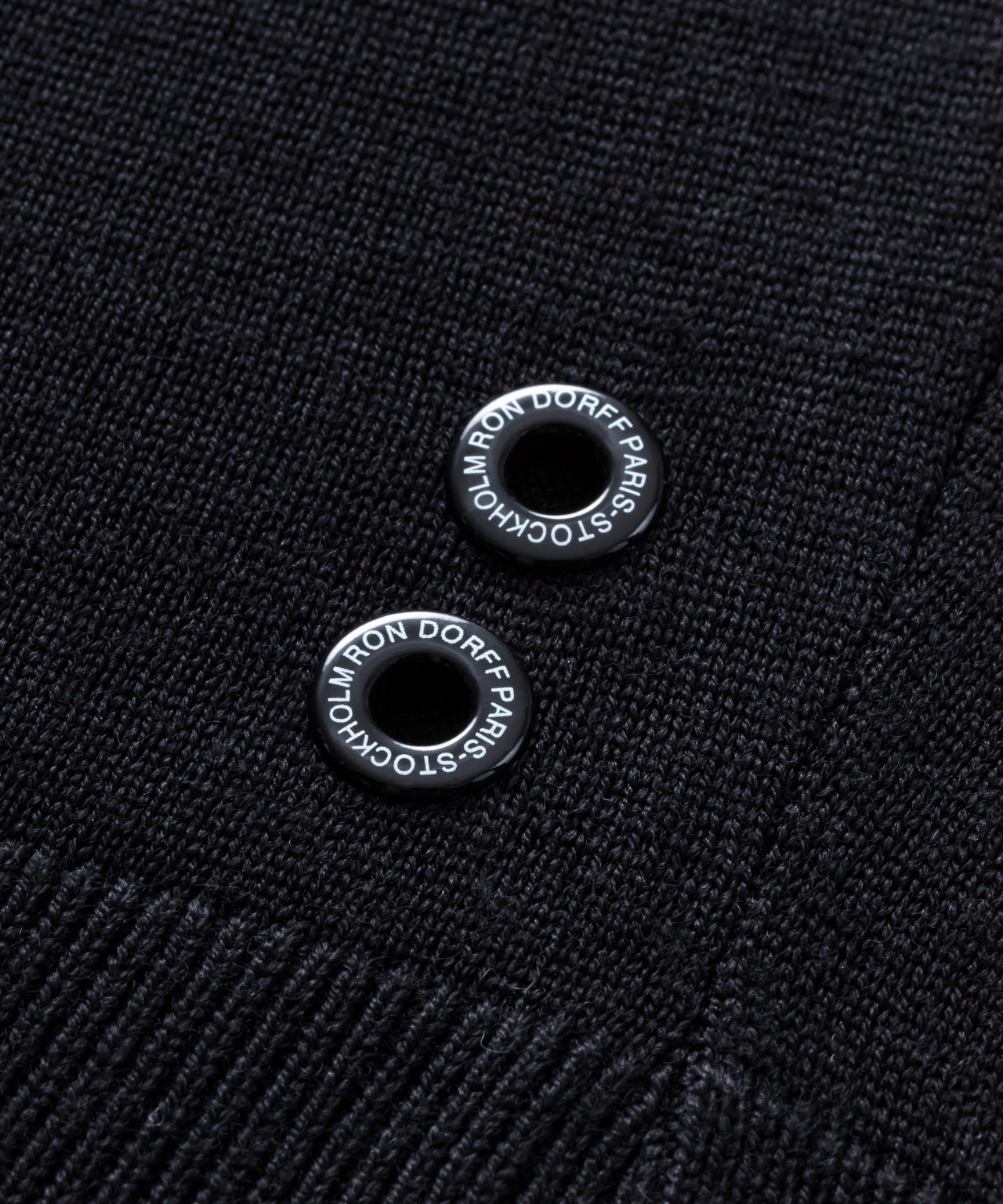 Light Organic Cotton Sweatshirt: Black
