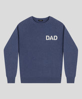 Merinos Wool Sweater "DAD": Skyfall