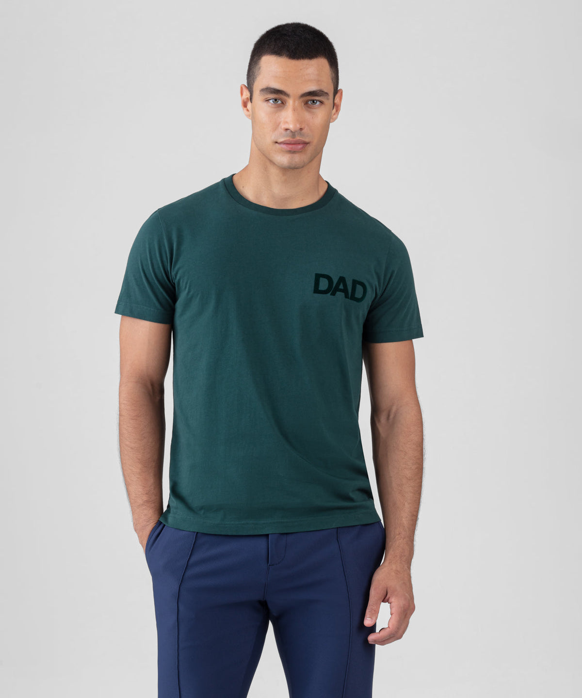 Organic Cotton T-Shirt DAD: Green Night