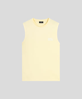 Organic Cotton Sleeveless T-Shirt Discipline: Scandi Yellow