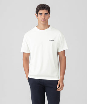 Organic Cotton Relaxed Fit T-Shirt: Off White