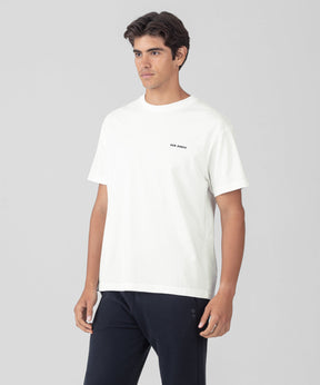 Organic Cotton Relaxed Fit T-Shirt: Off White