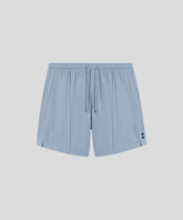 Cotton Modal Home Shorts: Dusty Blue