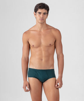 Y-Front Briefs: Green Night