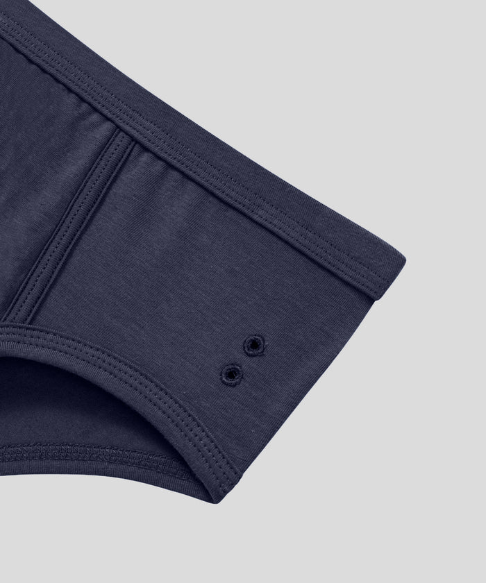 Y-Front Briefs: Navy