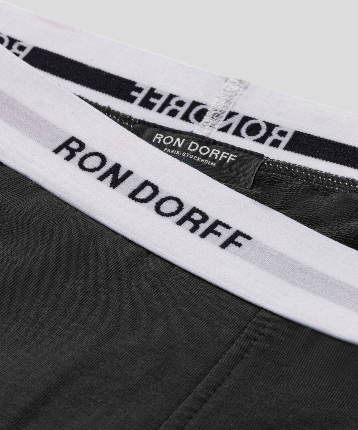 RON DORFF Lounge Pants: Black