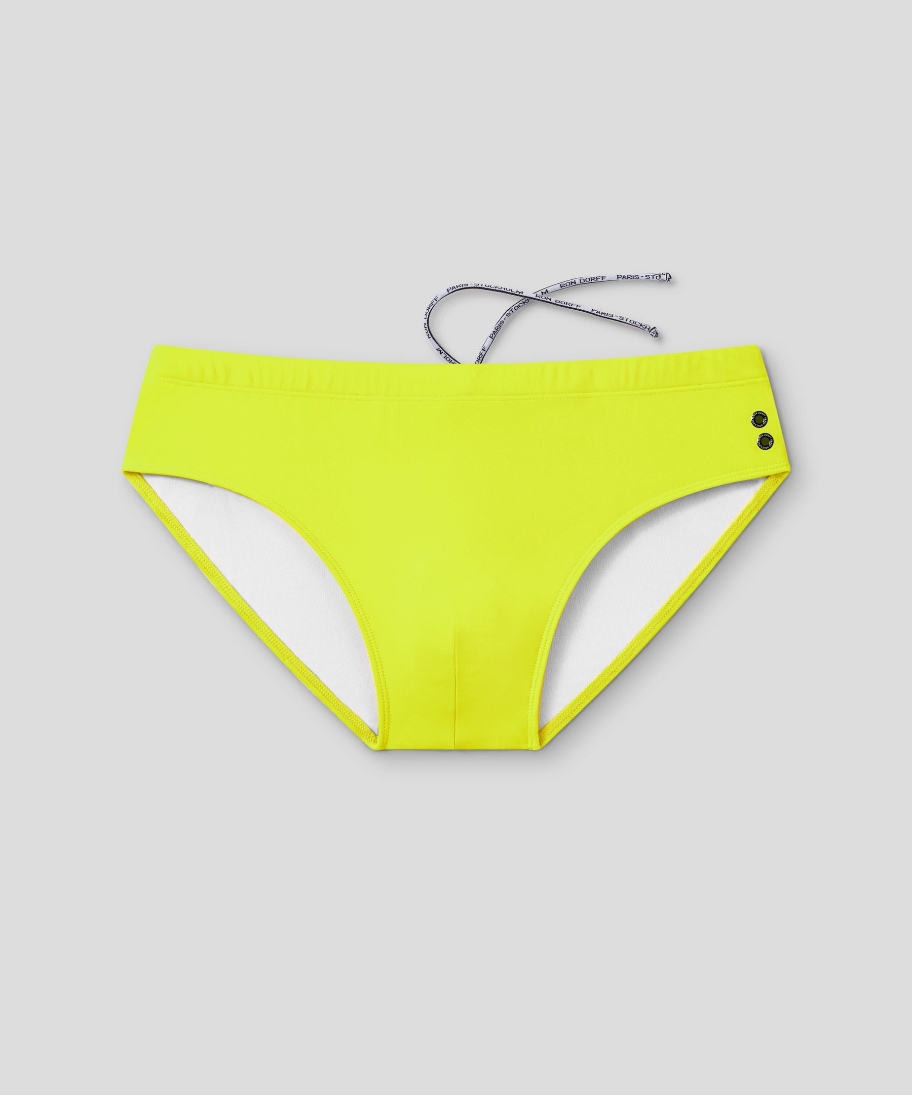 Swim Briefs: Neon Yellow