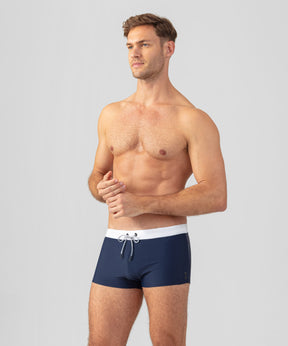 Swim Trunks w. Waistband: Navy