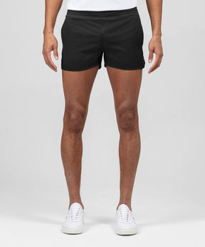 Marathon Exerciser Shorts: Black