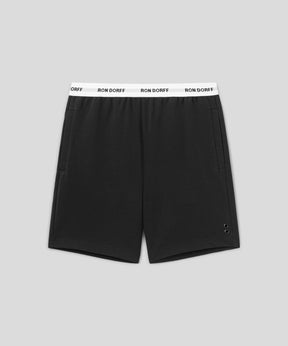 RON DORFF Lounge Shorts: Black