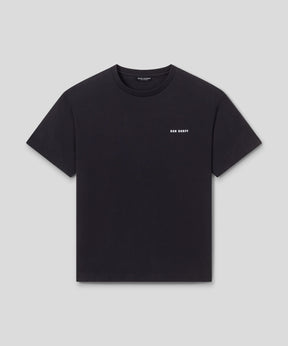 Organic Cotton Relaxed Fit T-Shirt: Black