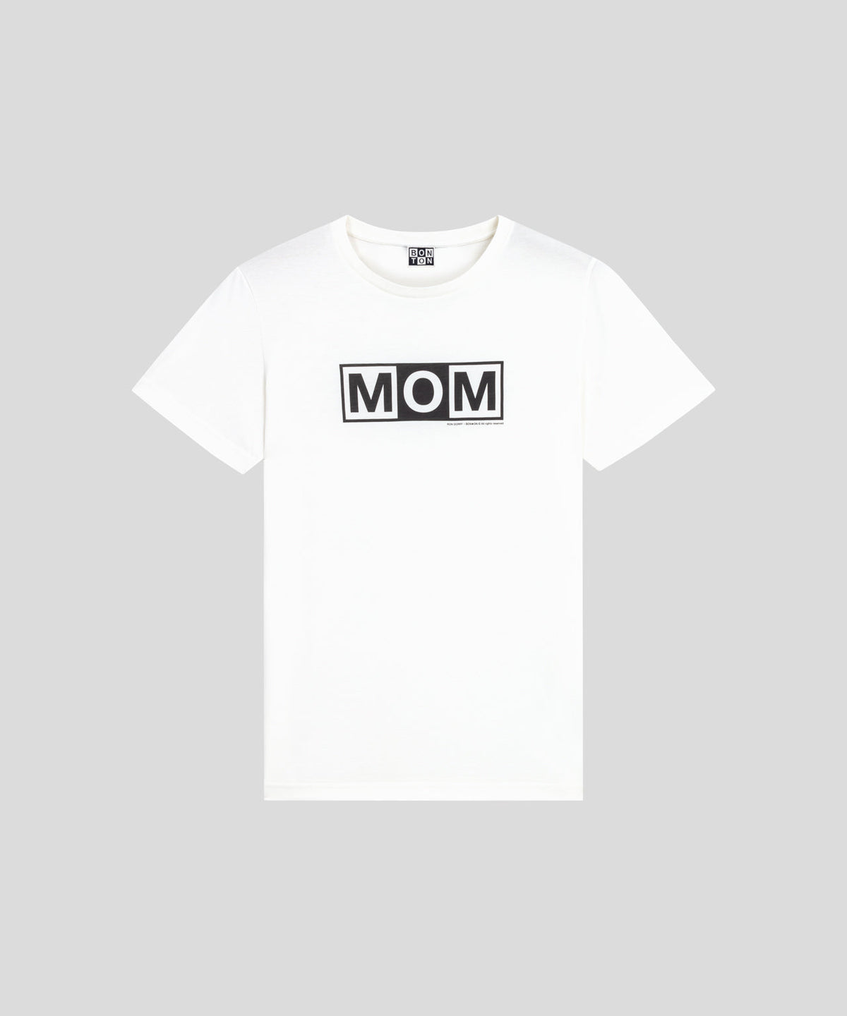 RON DORFF + BON★ON Organic Cotton T-Shirt MOM: Off White