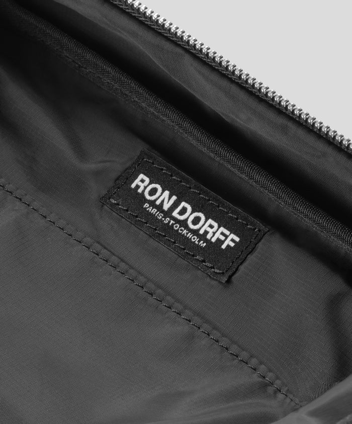 Canvas Toiletry Bag "RON DORFF": Black