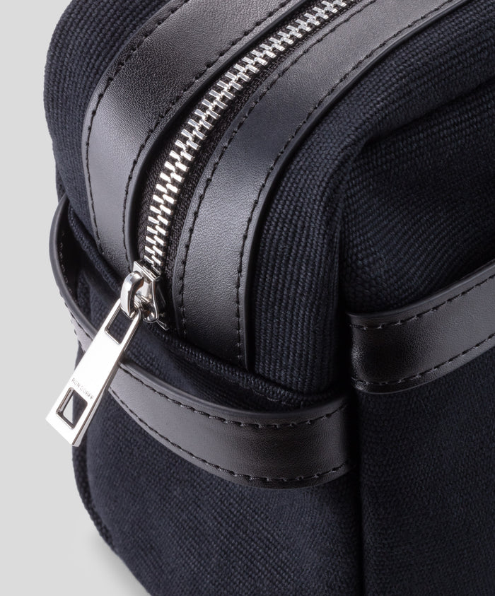 Canvas Toiletry Bag "RON DORFF": Black