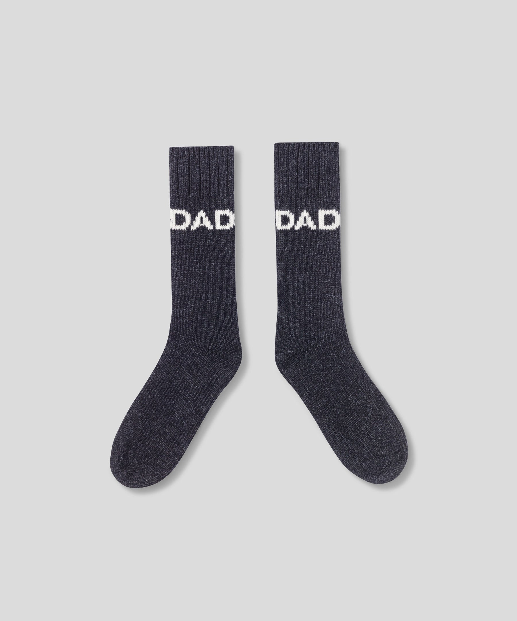 Fjällsocks "DAD": Dark Grey Melange