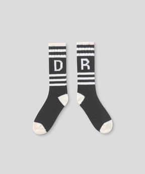 Fjällsocks RD Stripes: Dark Grey