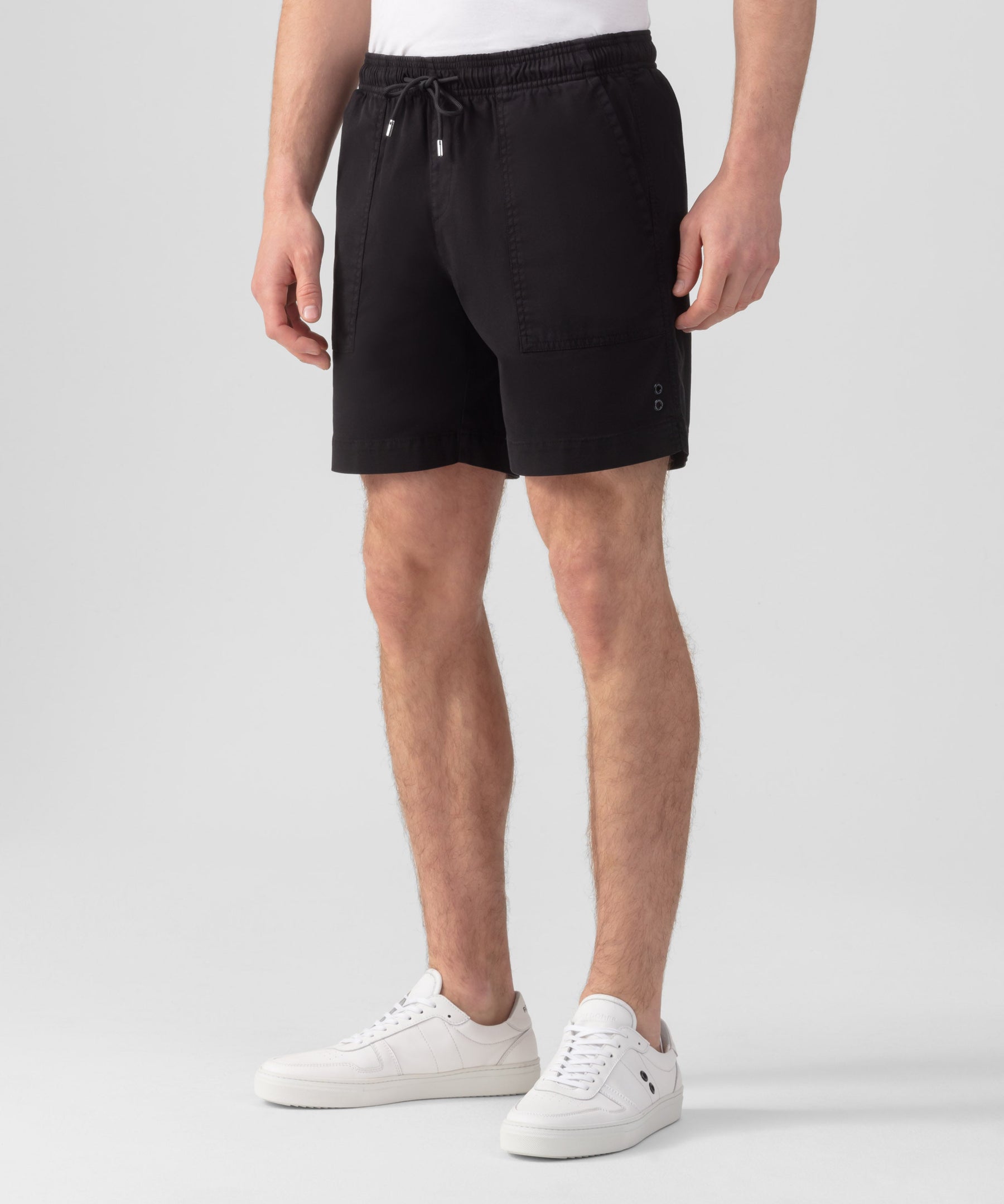 Sports Chino Shorts: Black