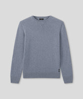 Cashmere Sweater: Glacial Blue