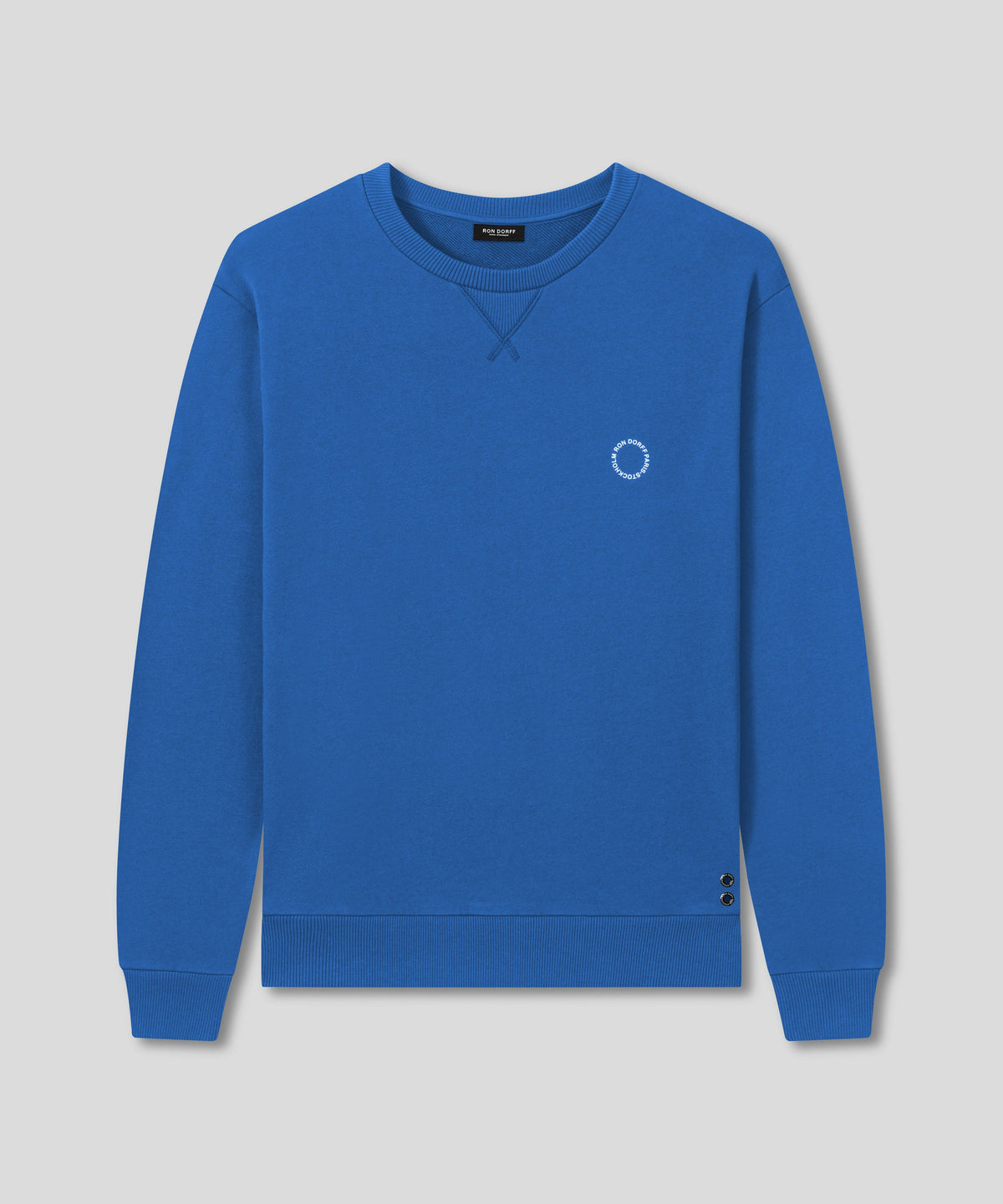 Organic Cotton Sweatshirt: Fjord Blue