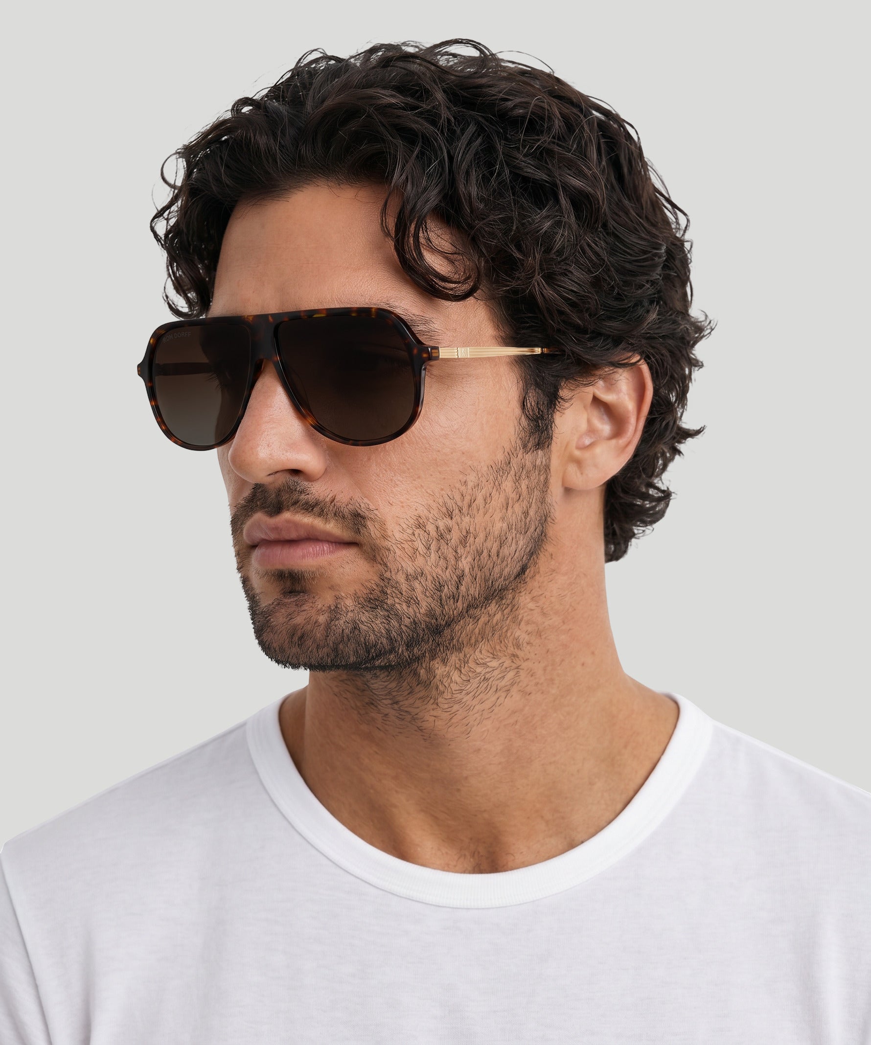RON DORFF x L'Écurie Paris | Le Mirage Sunglasses : Mogador Tortoise