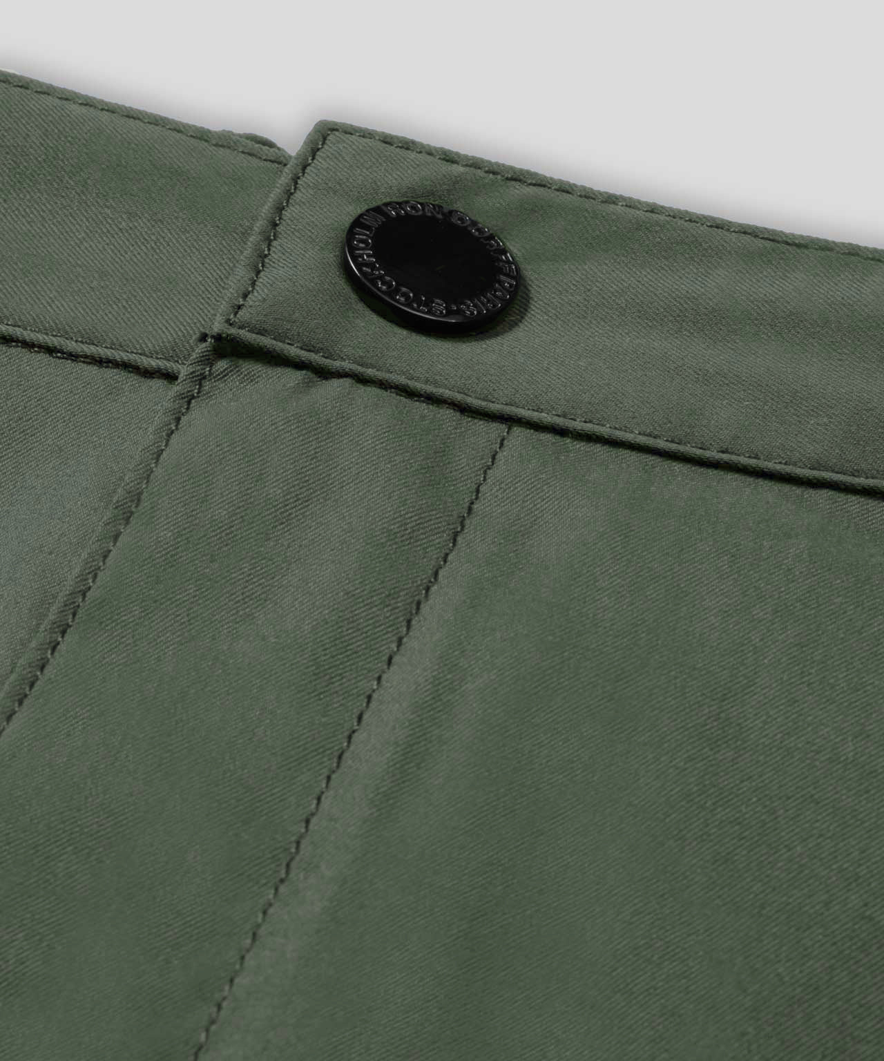 Sports Chino Pants w. Side Stripes: Green Shadow