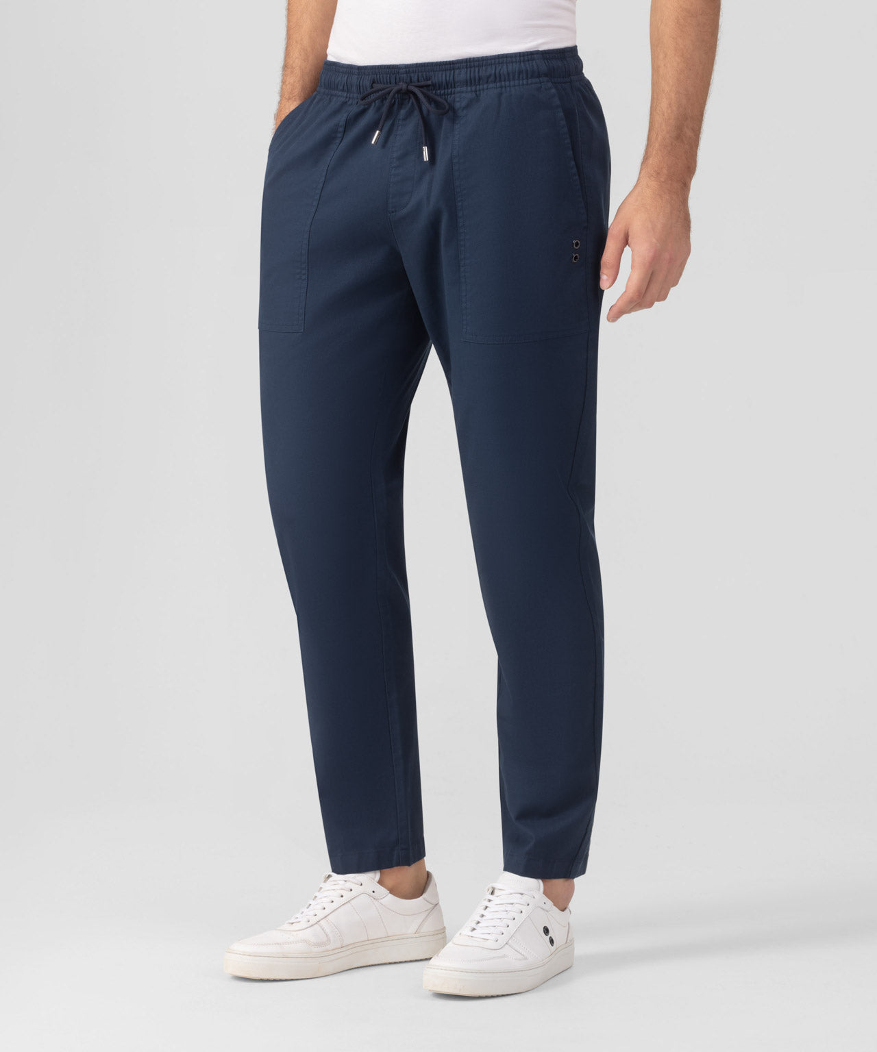 Cotton Sports Chino Pants: Deep Ocean