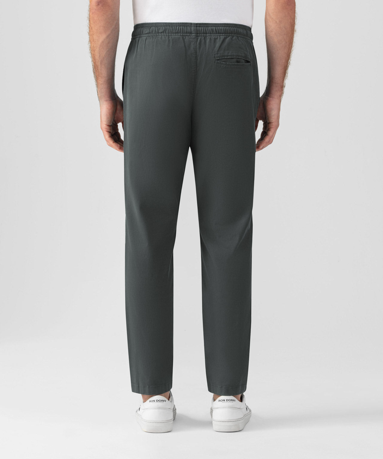 Cotton Sports Chino Pants: Green Shadow