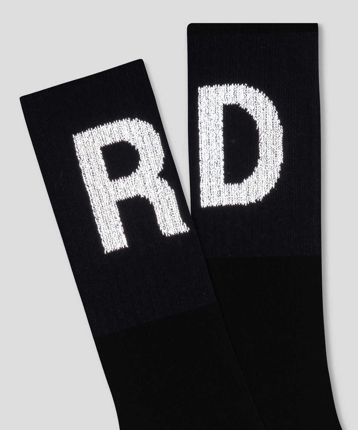 RD Sports Socks Reflective: Black