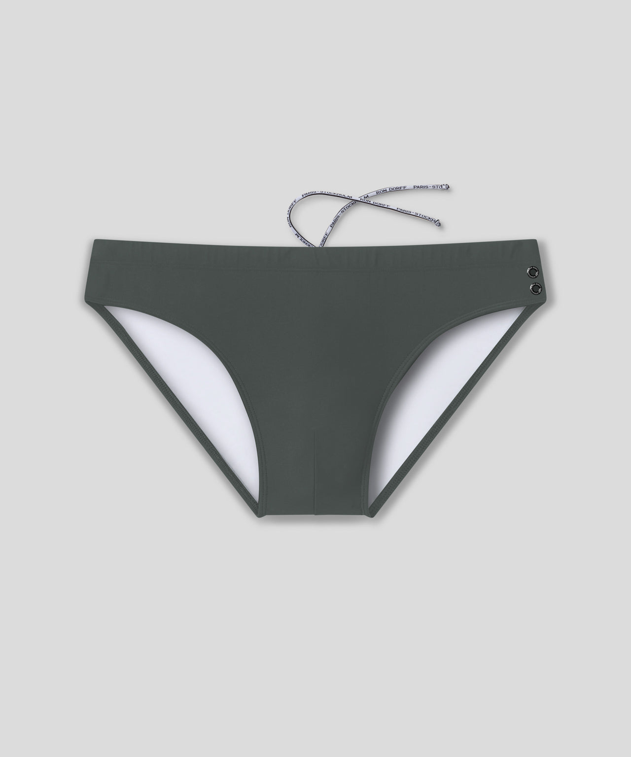 Slim Swim Briefs: Green Shadow