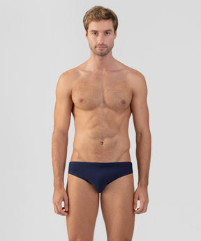 Slim Swim Briefs: Navy