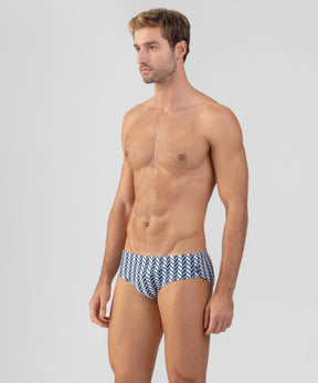 Swim Briefs w. Nordic Pattern: Deep Dive