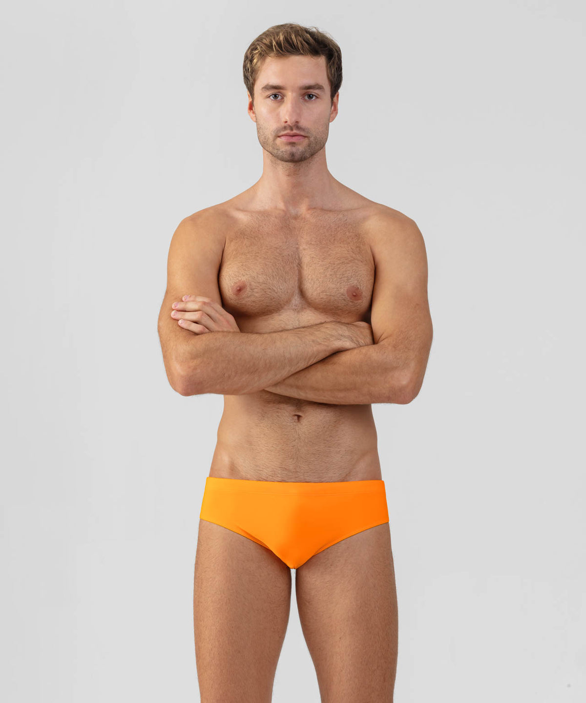 Swim Briefs: Sunset Orange