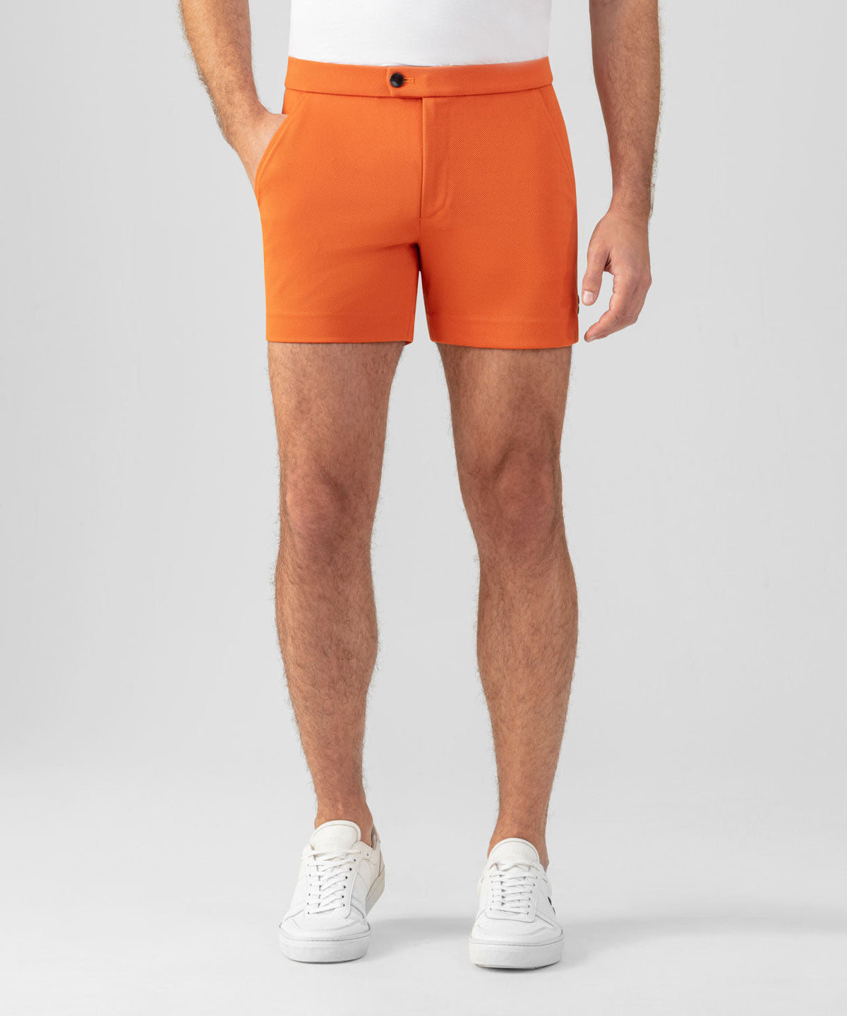 RD Tennis Shorts: Sunset Orange