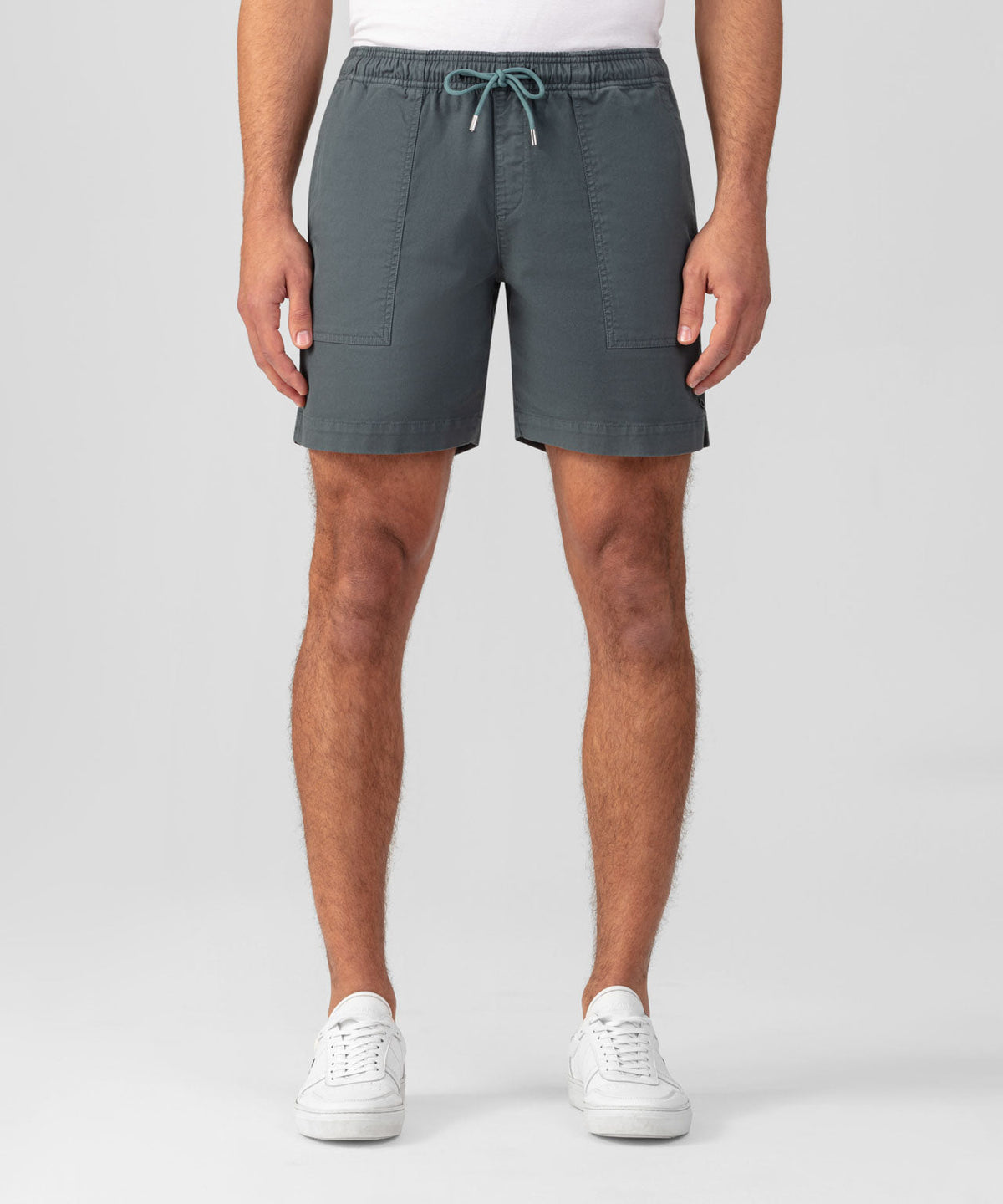 Cotton Sports Chino Shorts: Green Shadow