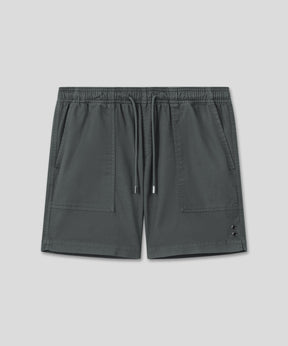 Cotton Sports Chino Shorts: Green Shadow