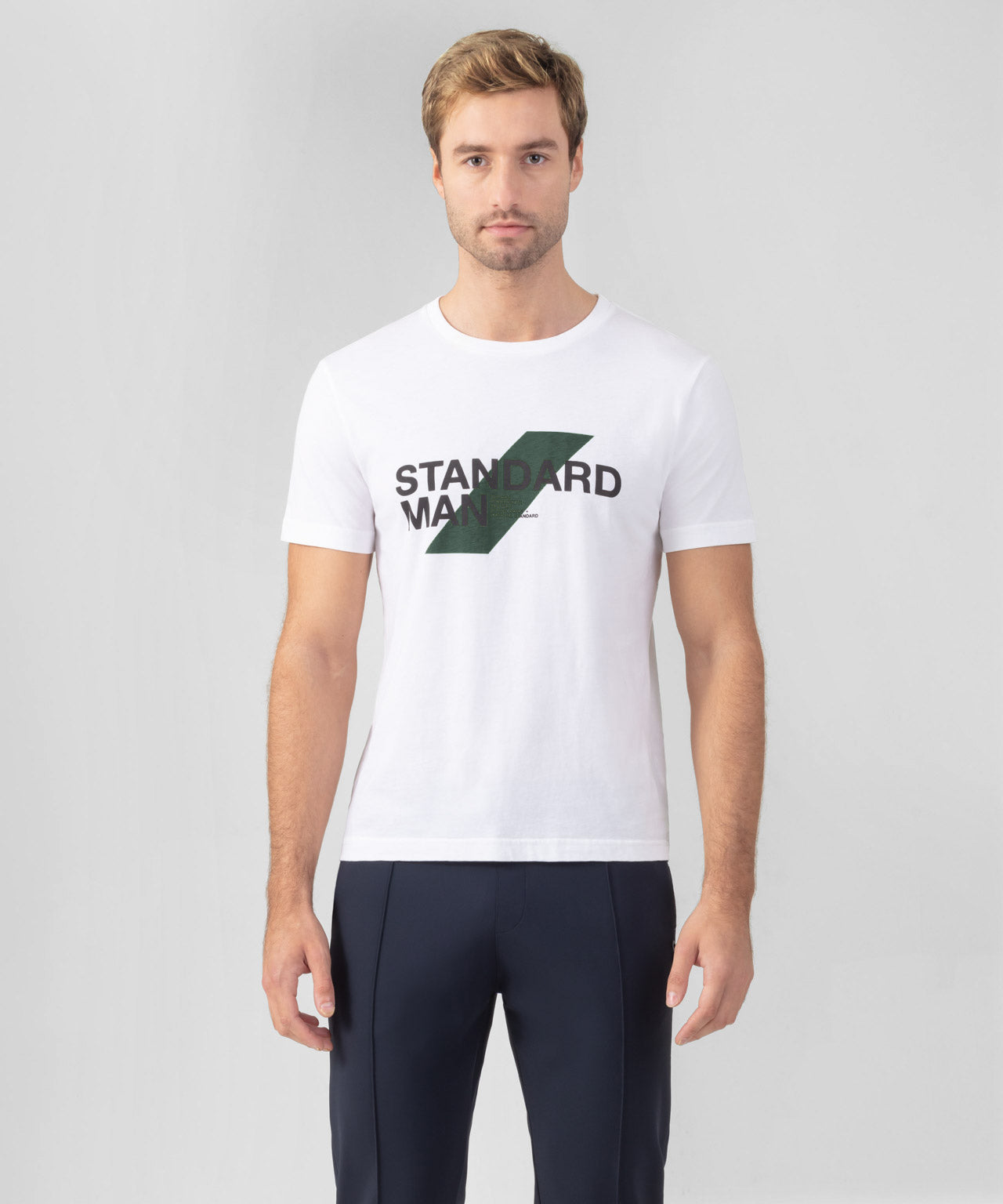 RON DORFF + NATIONAL STANDARD Organic Cotton T-Shirt "STANDARD MAN": Cactus