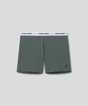 RON DORFF Pyjama Shorts: Green Shadow