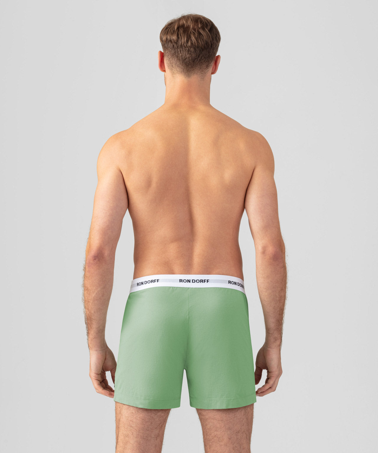 RON DORFF Pyjama Shorts: Light Cactus