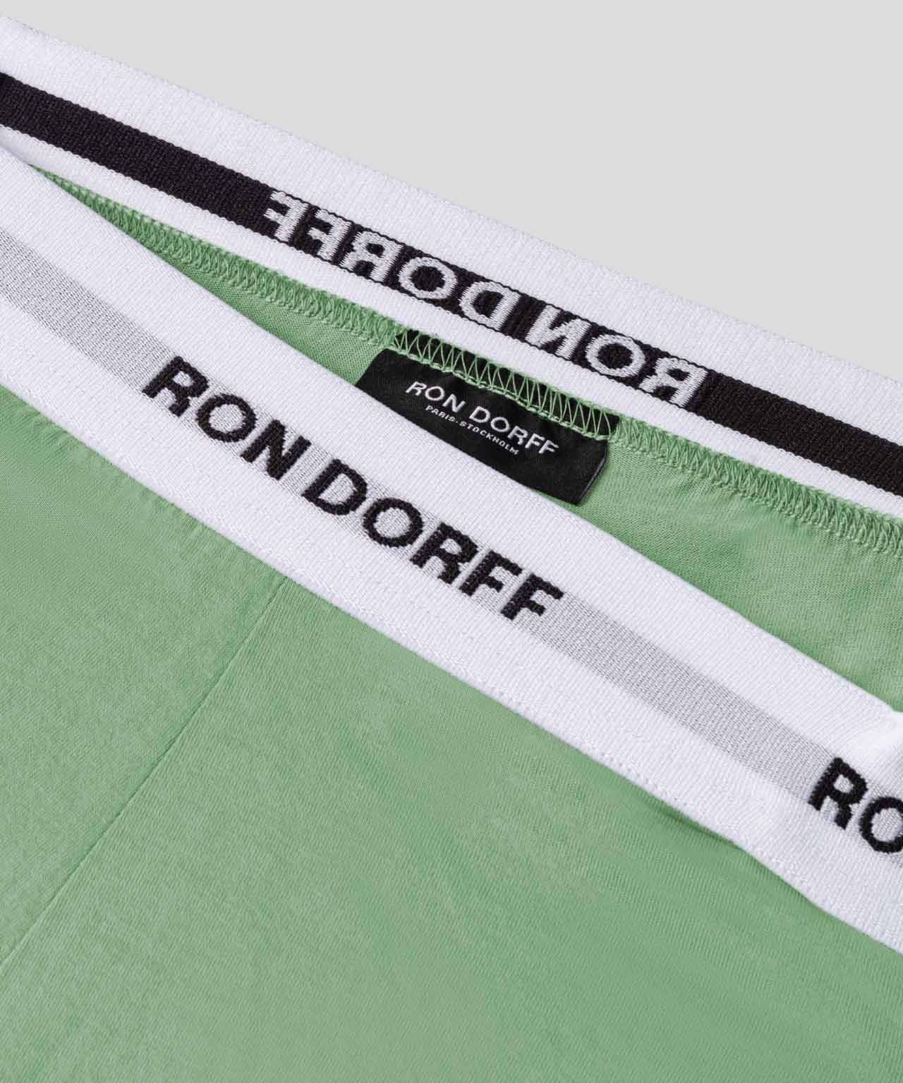 RON DORFF Pyjama Shorts: Light Cactus