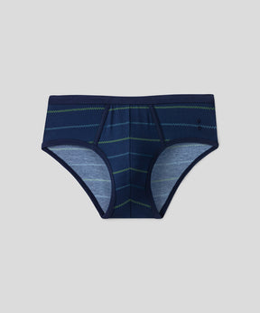 Y-Front Briefs w. Fisherman Stripes: Deep Ocean