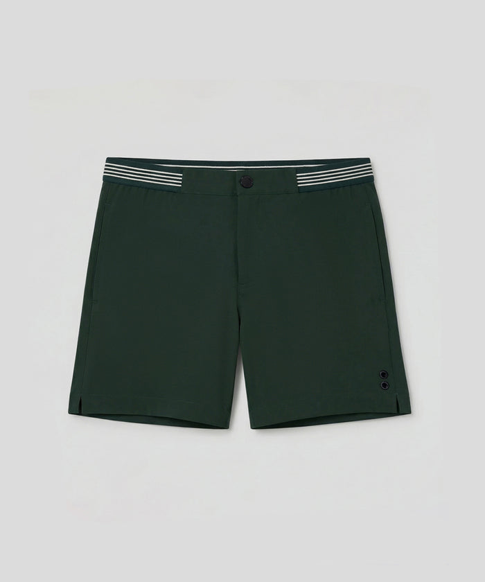 Urban Swim Shorts: Court Green