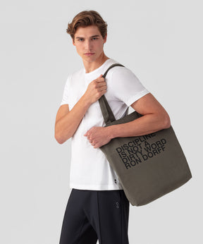 Tote Bag DISCIPLINE: Dark Khaki