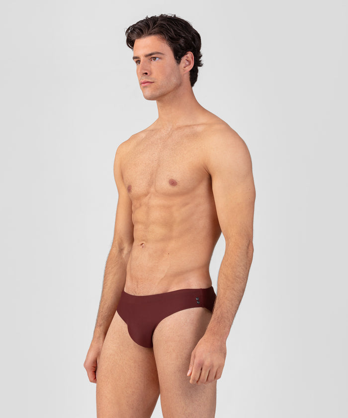Slim Swim Briefs: Chocolat Nude